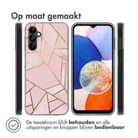 imoshion Design hoesje Samsung Galaxy A14 (5G/4G) - Grafisch Koper / Roze