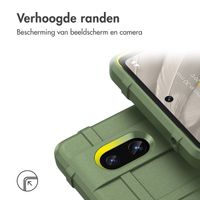 imoshion Rugged Shield Backcover Google Pixel 7a - Donkergroen