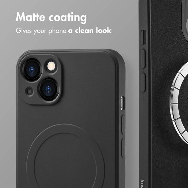 imoshion Colour Back Cover with MagSafe Apple iPhone 13 - Black