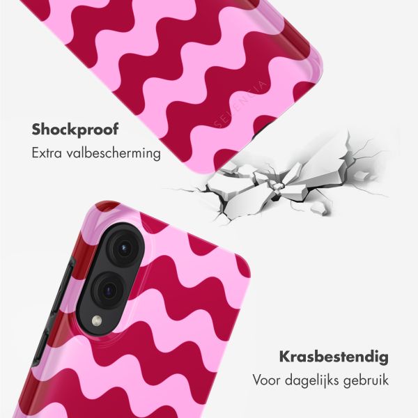 Selencia Vivid Backcover Samsung Galaxy S25 Edge - Wave Vibes Lipstick