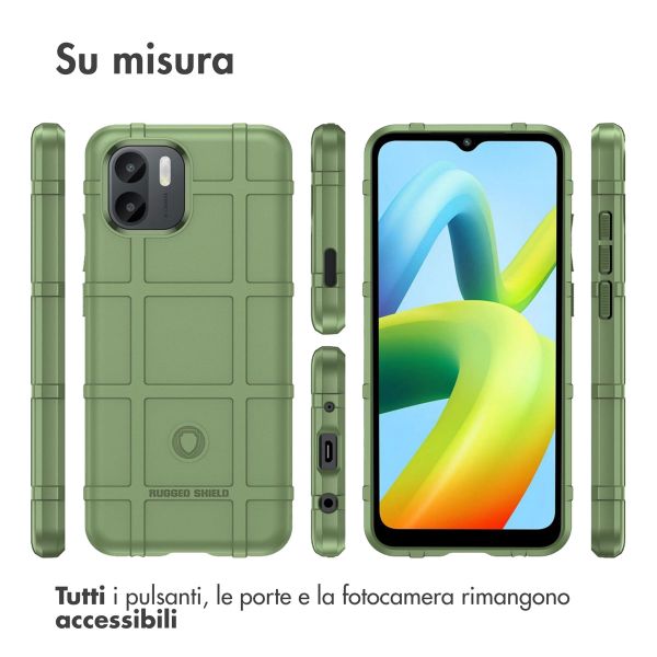 imoshion Rugged Shield Backcover Xiaomi Redmi A1 / A2 - Donkergroen