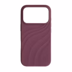iDeal of Sweden Soft Swirl Silicone MagSafe Case Apple iPhone 17 Pro - Velvet Plum