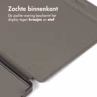 imoshion Canvas Sleepcover Bookcase met stand Kobo Libra 2 / Tolino Vision 6 - Donkerblauw