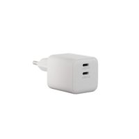 Zens Compact Oplader 2x USB-C 100W - Power Adapter - Wit