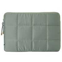 Selencia Puffy Laptop hoes 15-16 inch - Laptopsleeve - Sage Green