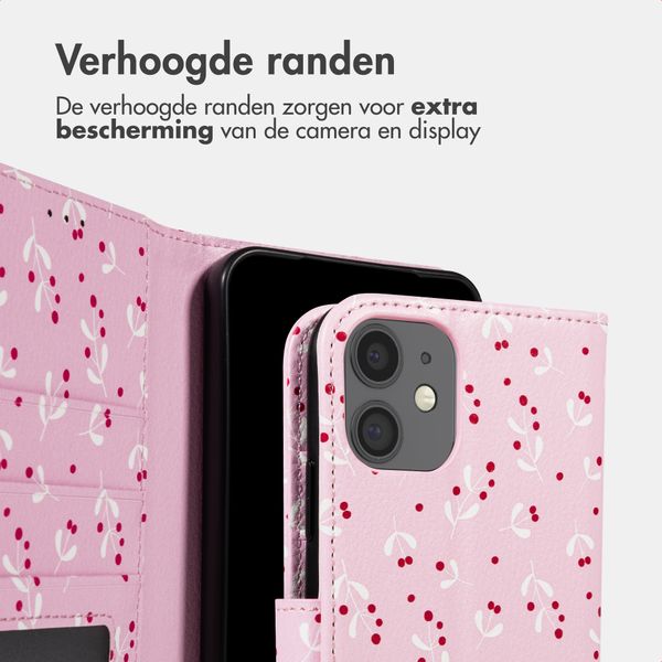 imoshion Design Bookcase Apple iPhone 12 (Pro) - Blush Berries
