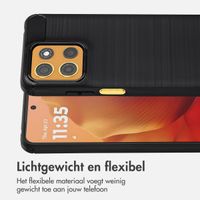 imoshion Brushed Backcover Motorola Moto G15 / G15 Power - Zwart