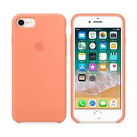 Apple Silicone Backcover Apple iPhone SE (2022 / 2020) / 8 / 7 - Peach