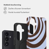 Selencia Vivid Backcover met MagSafe Samsung Galaxy S26 FE - Dream Swirl Chocolate