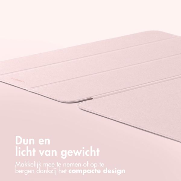 imoshion Magnetic Bookcase Apple iPad Air 11 inch (2025) M3 / (2024) M2 / Air 5 (2022) / Air 4 (2020) - Roze