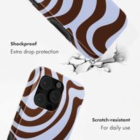 Selencia Vivid Back Cover with MagSafe Apple iPhone 16 Pro - Dream Swirl Chocolate