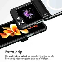 imoshion Rugged Clear Backcover met MagSafe Samsung Galaxy Z Flip 6 - Zwart