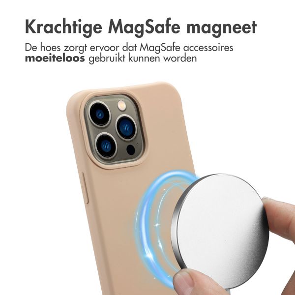 imoshion Color Backcover met afneembaar koord MagSafe Apple iPhone 13 Pro - Nude