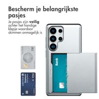 imoshion Backcover met pasjeshouder Samsung Galaxy S25 Ultra - Grijs