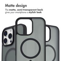 imoshion Colour Guard Back Cover with MagSafe Apple iPhone 15 Pro Max - Black