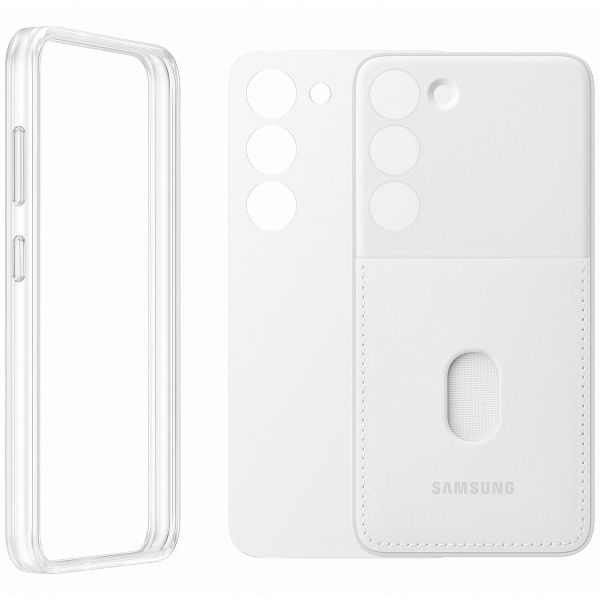 Samsung Originele Frame Cover Galaxy S23 - Wit