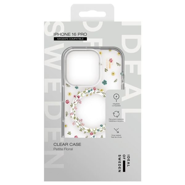 iDeal of Sweden Clear Case MagSafe iPhone 16 Pro - Petite Floral