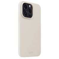 Holdit Silicone Case iPhone 14 Pro - Light Beige