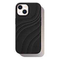 iDeal of Sweden Soft Swirl Silicone MagSafe Case Apple iPhone 17e / 16e / 15 / 14 / 13 - Velvet Black