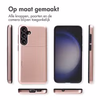 imoshion Backcover met pasjeshouder Samsung Galaxy S25 FE - Rosé Goud