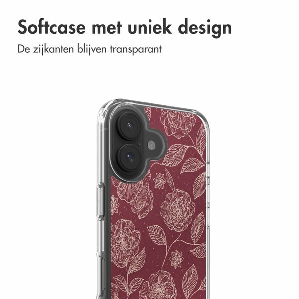 imoshion Design hoesje Apple iPhone 17 - Deep Rose