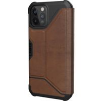 UAG Metropolis Bookcase iPhone 12 (Pro) - Leather Brown