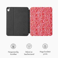 Selencia Vivid tablethoes Apple iPad 11 (2025) 11 inch A16 / iPad 10 (2022) 10.9 inch - Wild Spots Lipstick