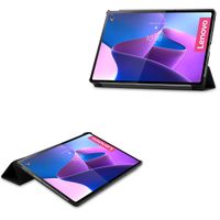 imoshion Trifold Bookcase Lenovo Tab P12 Pro - Zwart