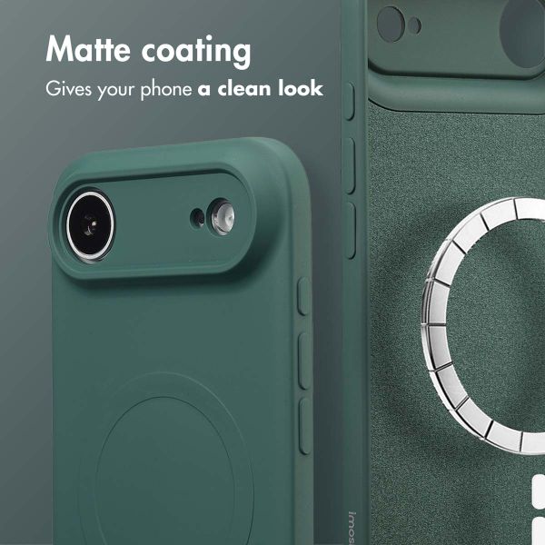imoshion Colour Back Cover with MagSafe Apple iPhone Air - Dark Green