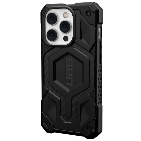 UAG Monarch Backcover MagSafe iPhone 14 Pro - Carbon Fiber