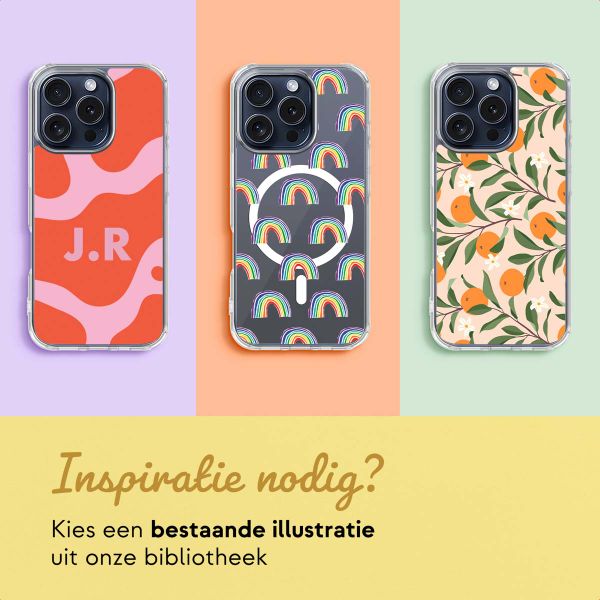 Ontwerp je eigen MagSafe Clear Case Apple iPhone 16 Pro - Transparant