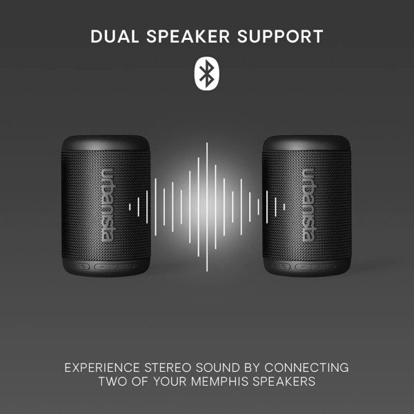 Urbanista Memphis - Bluetooth speaker - Draadloze speaker - Midnight Black