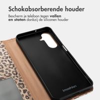 imoshion Design Bookcase Samsung Galaxy A26 - Leopard Mood