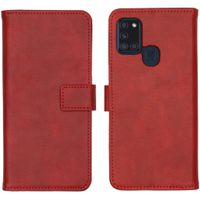 imoshion Luxe Bookcase Samsung Galaxy A21s - Rood