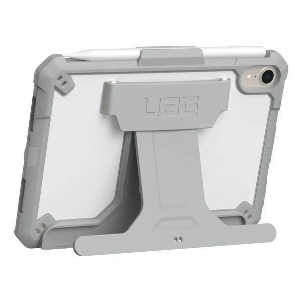 UAG Scout Healthcare backcover met stand en strap Apple iPad Mini 7 (2024) / iPad Mini 6 (2021) - Wit / Grijs