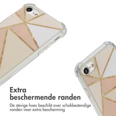 imoshion Design hoesje met koord Apple iPhone SE (2022 / 2020) / 8 / 7 - Beige Graphic