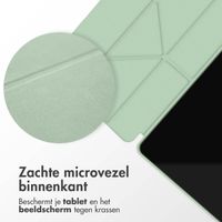 imoshion Origami Bookcase Apple iPad 9 (2021) 10.2 inch / iPad 8 (2020) 10.2 inch / iPad 7 (2019) 10.2 inch - Lichtgroen