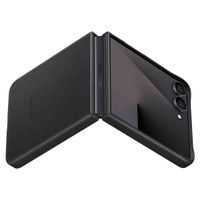 Samsung Originele KindSuit Vegan Leather Case Samsung Galaxy Z Flip 7 - Black