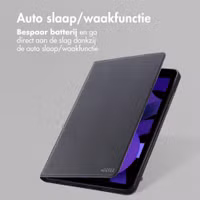 Accezz Classic Tablet Case Apple iPad 11 (2025) 11 inch A16 / iPad 10 (2022) 10.9 inch - Zwart