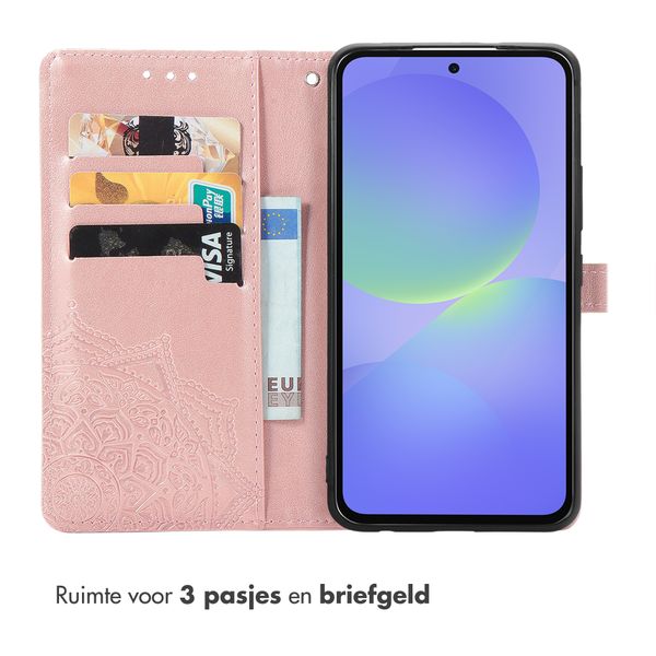 imoshion Mandala Bookcase Samsung Galaxy A57 (5G) - Rosé Goud