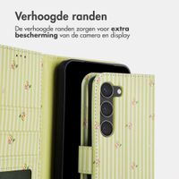 imoshion Design Bookcase Samsung Galaxy S23 - Garden Stripes