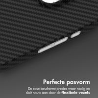 Accezz MagSafe Kevlar Backcover Apple iPhone 16 Pro - Zwart