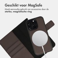 imoshion Uitneembare 2-in-1 Luxe Bookcase Apple iPhone 13 Pro - Bruin