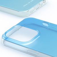iDeal of Sweden Clear Case Apple iPhone 15 Pro Max - Light Blue