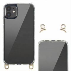 Selencia Backcover met afneembare haakjes Apple iPhone 11 - Transparant