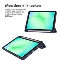 imoshion Trifold Hardcase Bookcase Samsung Galaxy Tab A11 / A9 8.7 inch - Donkerblauw