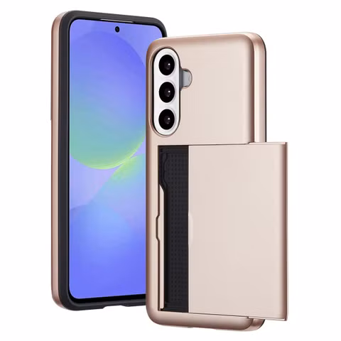 imoshion Backcover met pasjeshouder Samsung Galaxy A36 / A56 - Rosé Goud