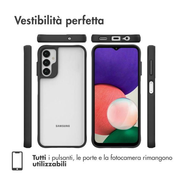 imoshion Rugged Hybrid Case Samsung Galaxy A14 (5G/4G) - Zwart