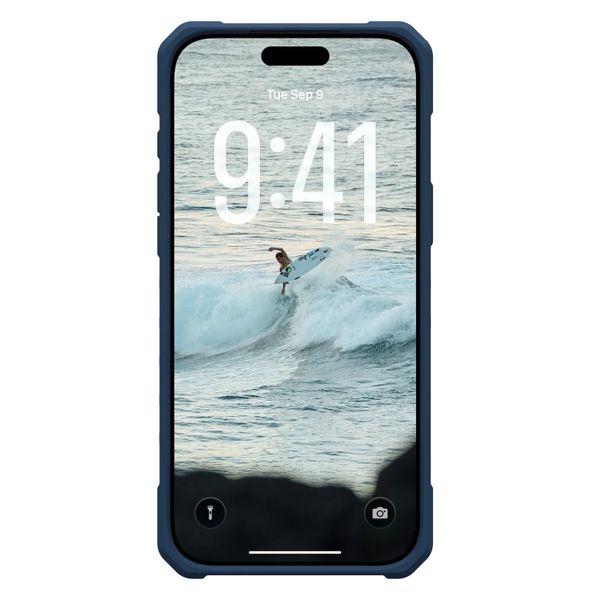 UAG Pathfinder Clear MagSafe Backcover met Lanyard Apple iPhone 17 Pro Max - Clear / Blue Lanyard