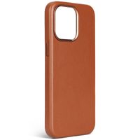 Decoded Leather Backcover MagSafe iPhone 15 Pro Max - Tan